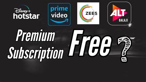 Premium App Subscriptions .